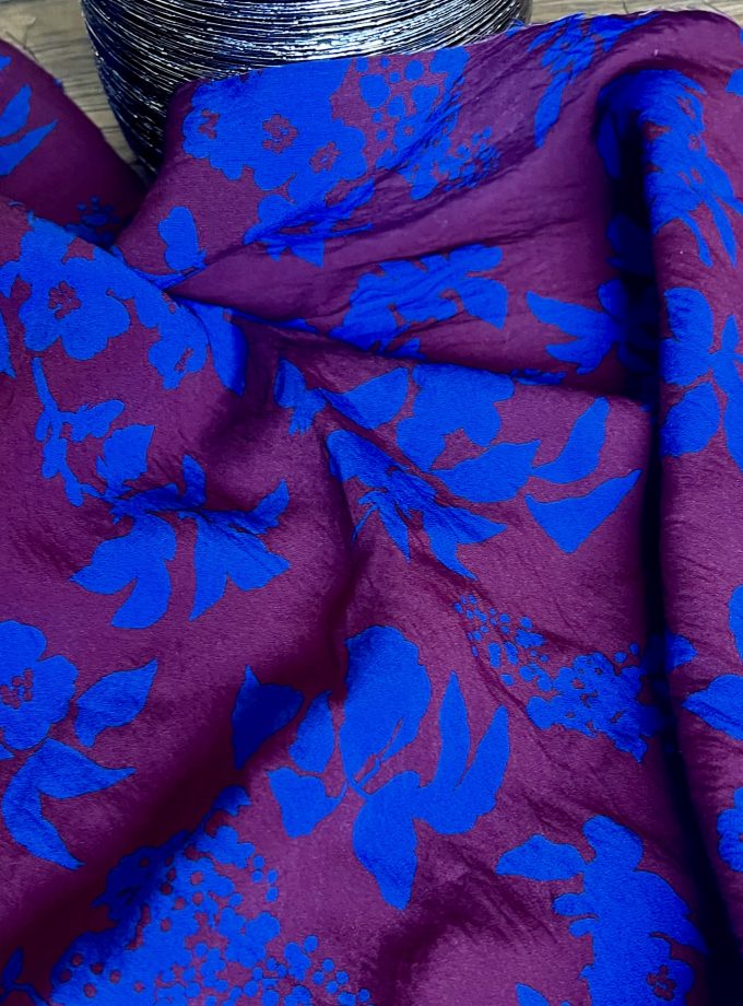 Patron couture Pantalon Taïs Clematisse pattern + tissu viscose Charm