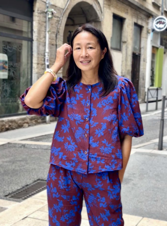 Tissu viscose texturé CHARM - Imprimé en France