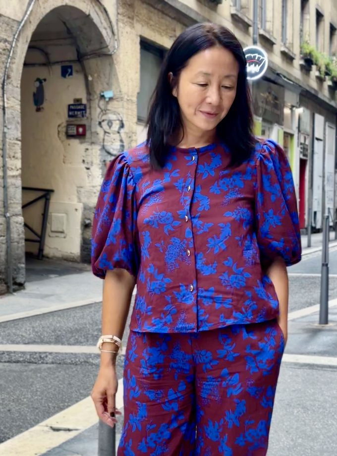 Tissu viscose texturé CHARM - Imprimé en France
