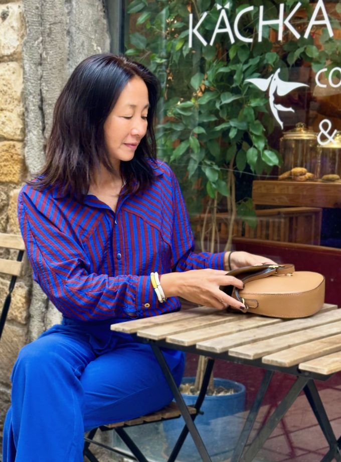 Tissu viscose texturé rayures TWIST - Imprimé en France