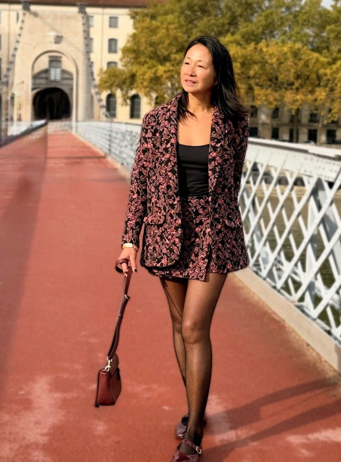 Tissu jacquard Bagatelle - Fabriqué en France